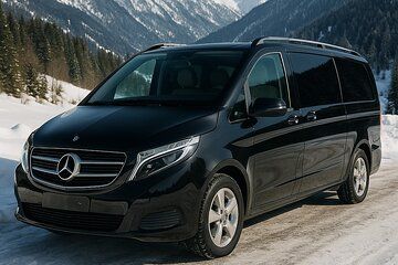 Private transfer from Lyon to Val d’Isère in a premium van