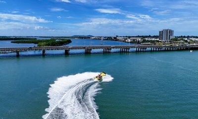 Adrenaline Jet Boat Rides in Pioneer River Mackay