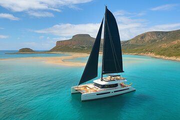 Luxury Balos Cruise: Sunset, Snacks, Drinks & Transfer