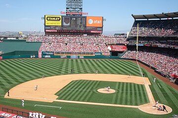 Los Angeles Angels Baseball Game at Angel Stadium
