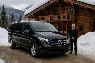 Private Van Transfer Lyon Airport LYS to Courchevel