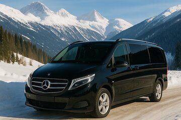 Private Van Transfer from Lyon Airport to La Plagne