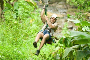 Half-Day Cancun ATV Adventure with Ziplines & Cenote