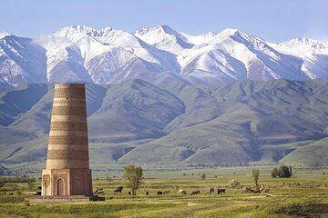 Day Trip Burana Tower Kok Moinok Canyon and Issyk Kul Lake