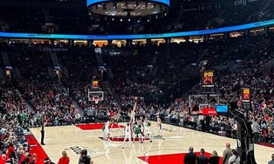 Portland Trail Blazers Basketball Game at Moda Center