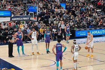 Utah Jazz Basketball Game at Delta Center
