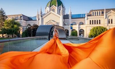 Flying Dress Photoshooting Experience Bosnia and Herzegovina