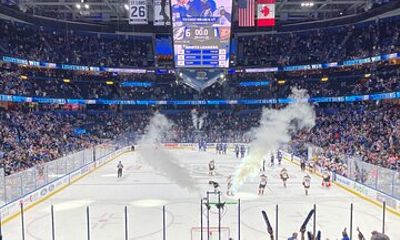 Tampa Bay Lightning Ice Hockey Game at Amalie Arena