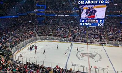 Columbus Blue Jackets Ice Hockey Game at Nationwide Arena