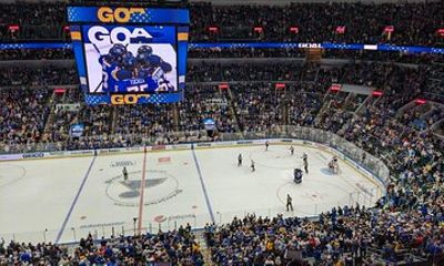 St Louis Blues Ice Hockey Game at Enterprise Center