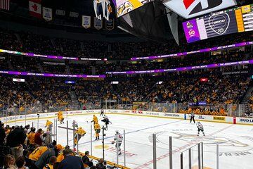 Nashville Predators Ice Hockey Game at Bridgestone Arena
