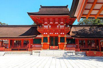 Usa Shrine and Stroll Retro Streets and Kitsuki Castle Town