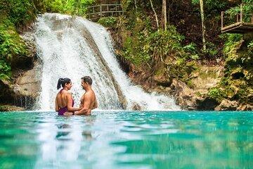 Ocho Rios Jamaica Blue Hole Waterfalls Lunch and Beach Tour