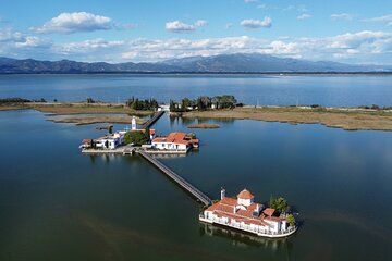 Kavala Small Group : Porto Lagos & Floating Monastery