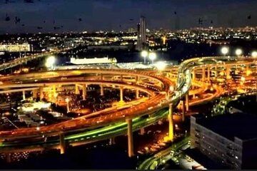 New! Tokyo Night Drive – Porsche Panamera, Daikoku PA & Bay Views