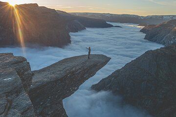 Trolltunga Autumn Go Viking Hike with Expert Guide