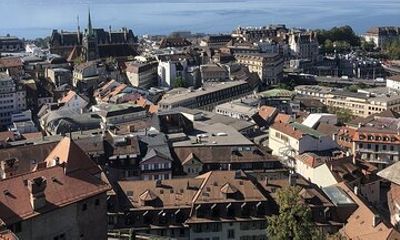 Great Wine Capital Lausanne, winetaste at Lavaux vineyards