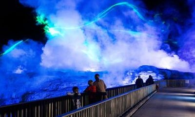 Mārama: Geyser Light Trail at Te Puia