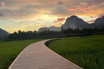 Shared Car Journey from Vientiane to Vang Vieng