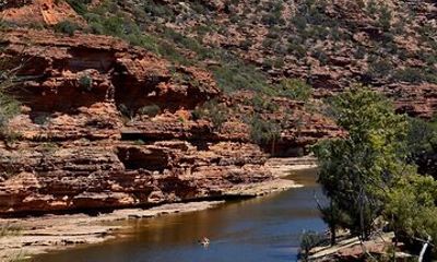 Explore the Hidden Gorges: Kalbarri 4WD, Hike, Canoe Experience