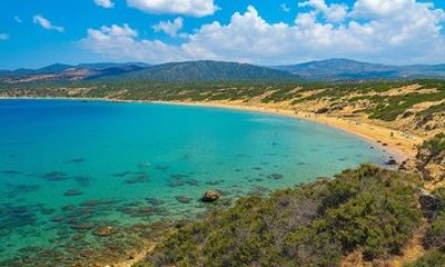 Akamas on land and water
