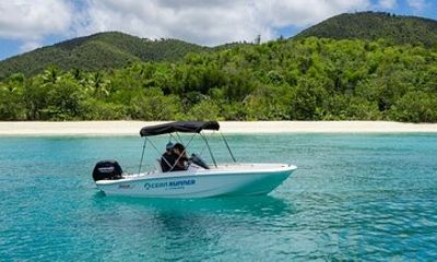 16 Boston Whaler Bareboat Rental (Seats up to 5 people)