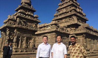 Private tour of Mahabalipuram from Pondicherry with Guide