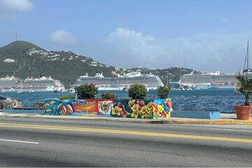 STT Private Cruise Ports to Megan's Bay Beach Roundtrip