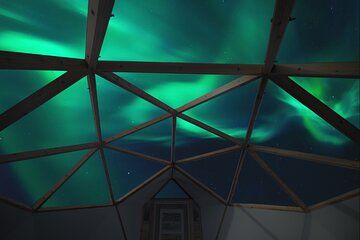 Northern Lights Viewing in a Semi-Private Dome in Whitehorse