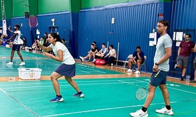 One Hour Court Reservation for Badminton or Pickleball