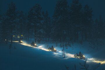 Arctic 2-Hour Snowmobile Adventure Levi