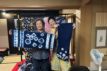 Shibori Experience and Shrine Visit Nagoya Private Guided tour