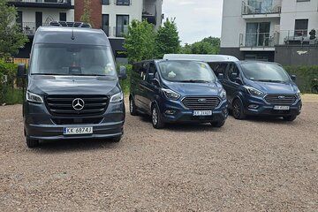 Airport transfer DA Katowice Airport to Krakow.