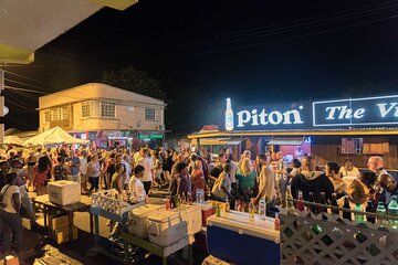 Friday Night Street Party in St Lucia