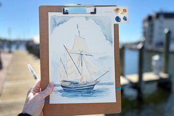 Watercolor Class in Annapolis the Sailing Capital of the USA