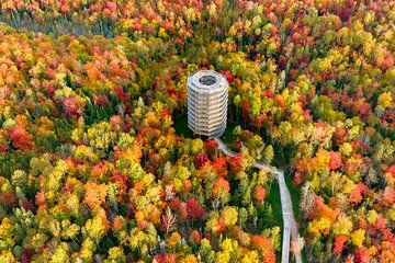 Sentier des Cimes Laurentides Scenic Views and Mont Tremblant