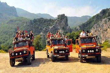 City of Side Green Canyon Jeep Safari and Green Lake Boat Tour