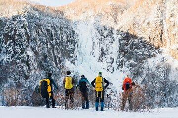 Snowshoe Expedition to Yonako Fudo Japan Grand Icefall