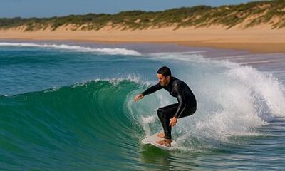 Surf and Sunset Tour in Almada and Caparica Private Full Day