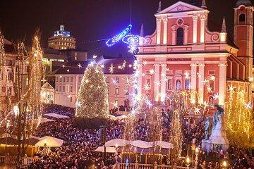 Ljubljana Christmas Market Tour from Trieste Private Tour