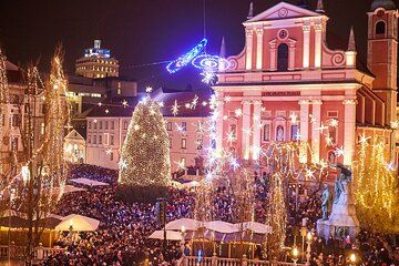 Ljubljana Christmas Market Tour from Trieste Private Tour