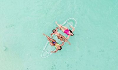 Clear Kayak Photoshoot