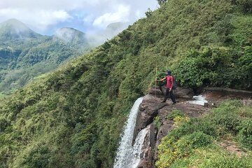 Kotaganga Waterfalls Chain from Kandy