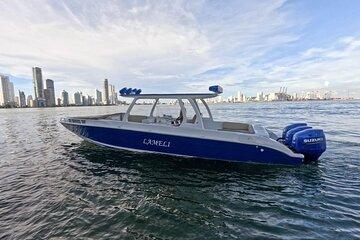 Premium jackpot 900HP for 16 pax. Rosary Islands and Barú