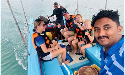 Boat Ride Adventures in Passikudah Sri Lanka