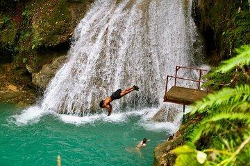 Blue Hole and Dunn's River Falls Tour from Montego Bay Jamaica