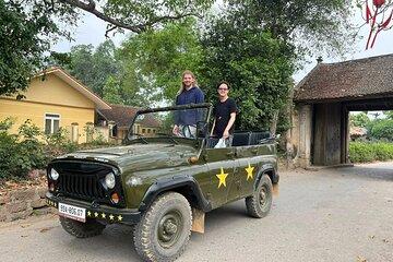 Jeep Tour Explore Duong Lam Ancient Village Full-Day from Hanoi