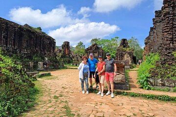 From Hoi An/Da Nang: Marble Mountains & My Son Sanctuary Full-Day