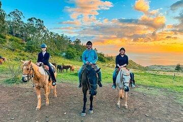 Sunset Mountain Vista Horseback Trail Ride on Oahu