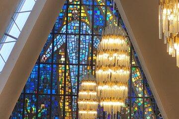 Tromso Walking Tour with Treasure Hunt and Arctic Cathedral Visit